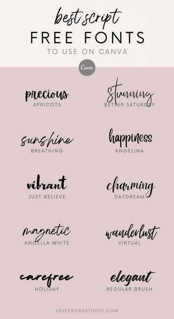 Canva Font Effects