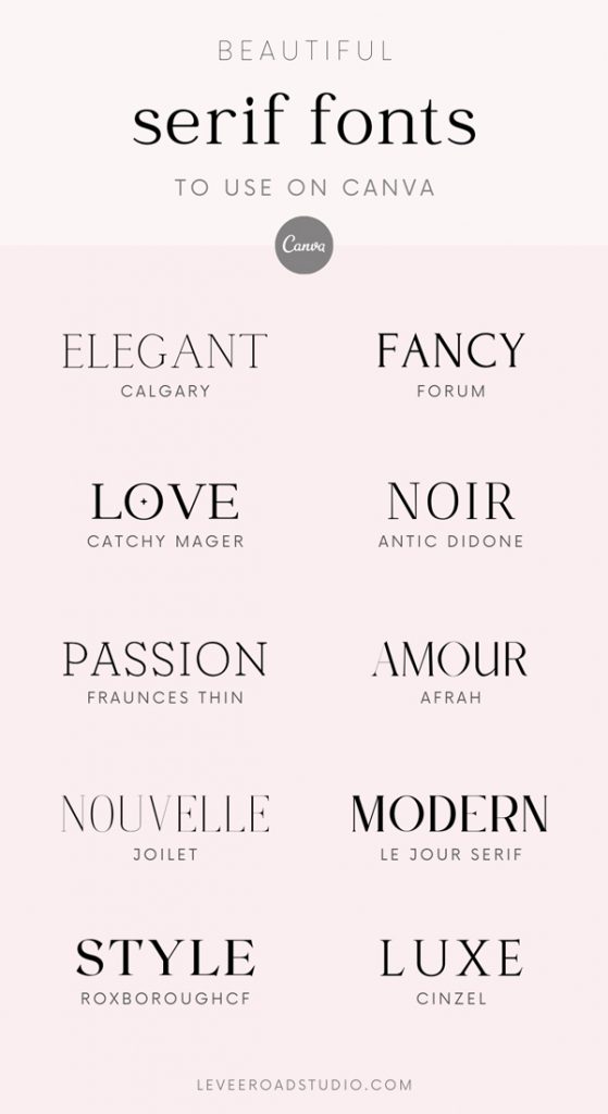 beautiful fonts