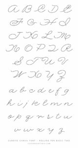 Best Free Cursive Fonts on Canva | Levee Road Studio